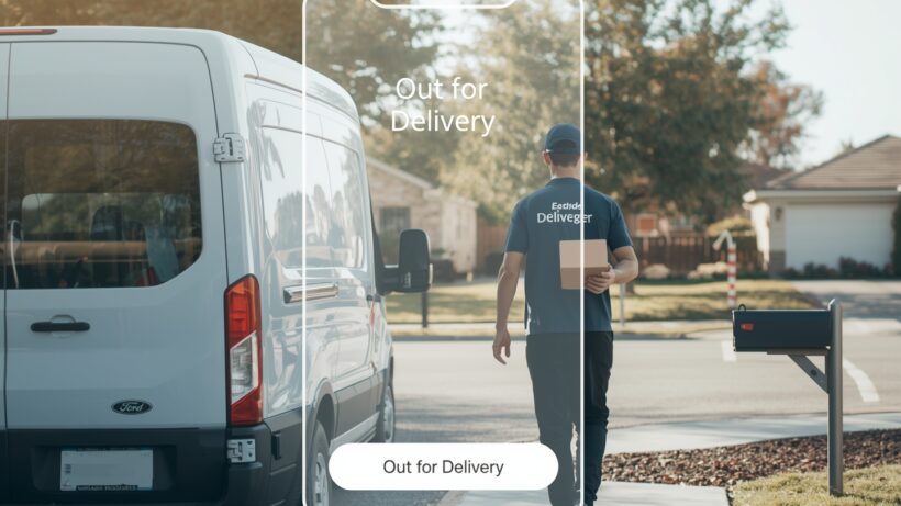 what does out for delivery mean
