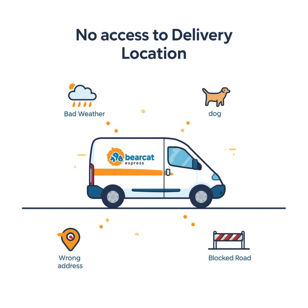 No Access To Delivery Location: Here's What To Do