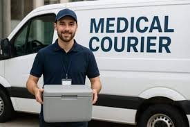 how to get medical courier contracts