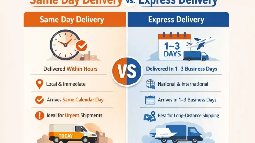 Same Day Delivery vs. Express Delivery