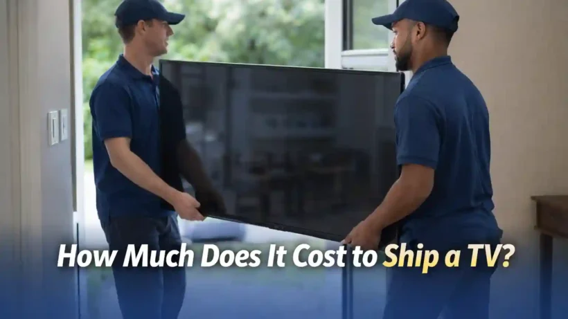 how much does it cost to ship tv