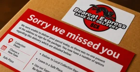 courier delivery attempt failed