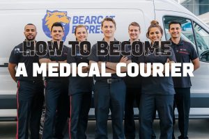 how to become a medical courier