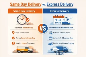 Same Day Delivery vs. Express Delivery