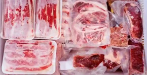 how long will dry ice keep meat frozen