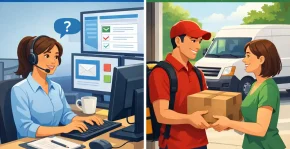 Difference Between a Service Fee and Delivery Fee